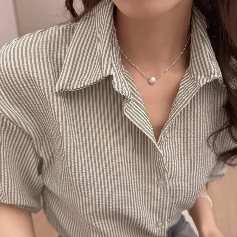 Collier Coquillage Minimaliste Argent 925 L’AURA