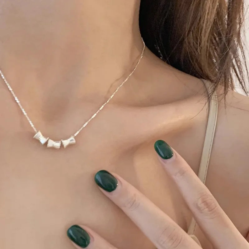Collier Coquillage Minimaliste Argent 925 L’AURA