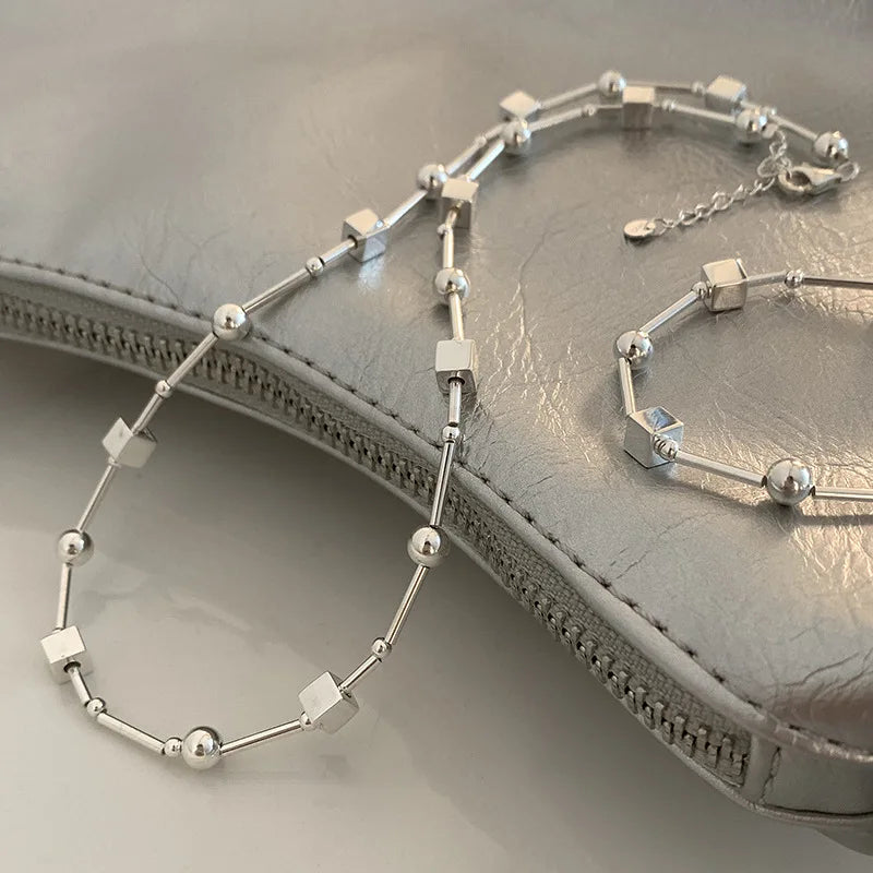 Collier Coquillage Minimaliste Argent 925 L’AURA