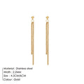 EManco – boucles d'oreilles tendance en acier inoxydable pour femmes, chaîne de calfleur, aucun perçage requis, manchettes d'oreille, bijoux L’AURA