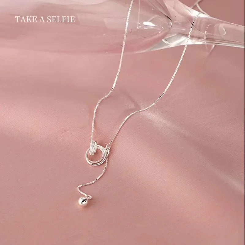 Collier Pendentif Géométrique Argent 925 L’AURA