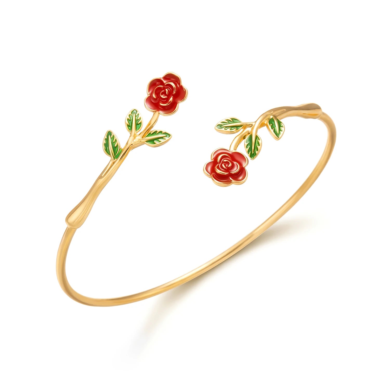 Ensemble bague et bracelet ouvert en émail Camélia Tournesol Marguerite, bijoux floraux, accessoire de mode féminin, cadeau tendance, accessoire quotidien L’AURA