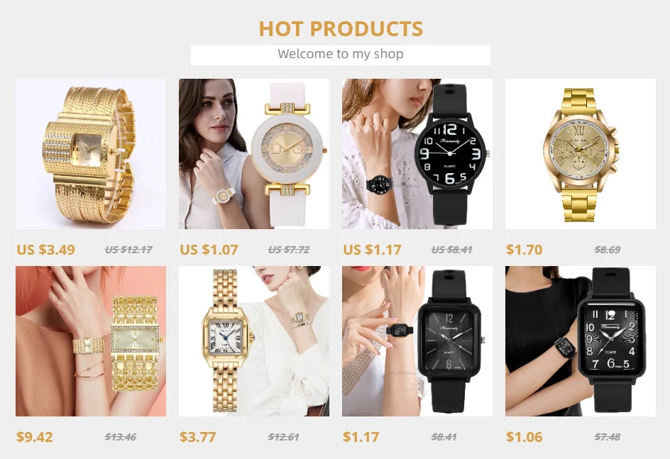 Montre de luxe pour femmes, carrée en or, Simple, à Quartz, mode, en acier inoxydable, horloge d'affaires, robe, cadeau