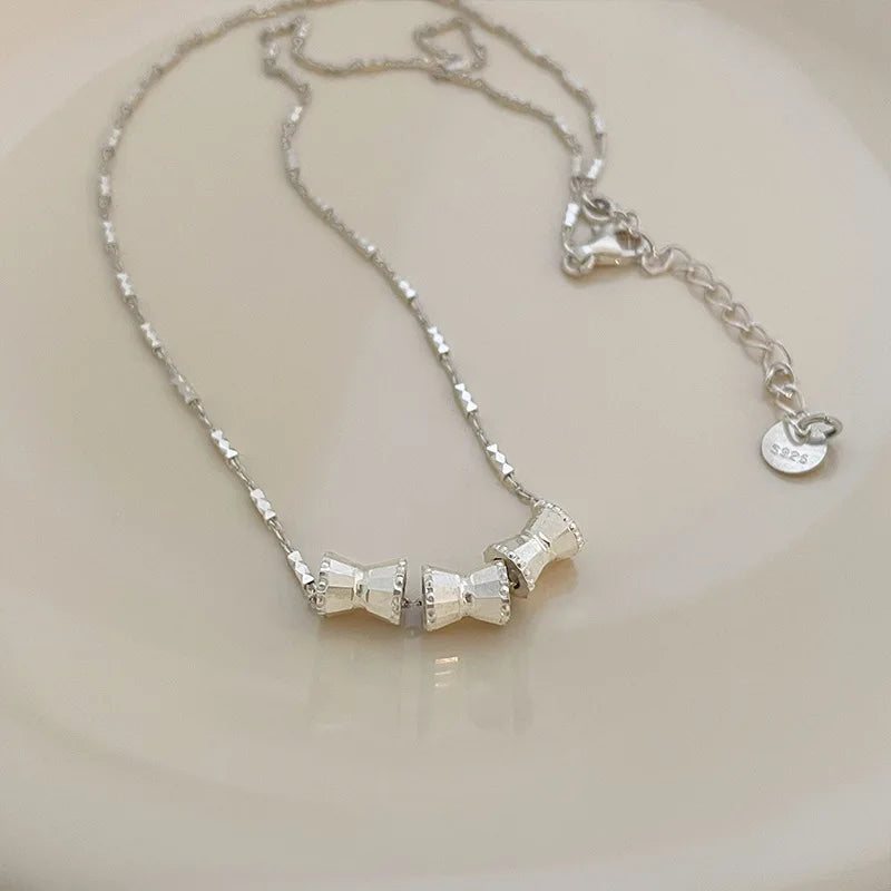 Collier Coquillage Minimaliste Argent 925 L’AURA