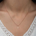 Colliers ras du cou en acier inoxydable avec pendentif étoile géométrique minimaliste, collier étoile polaire pour femmes, Collares Para Mujer L’AURA