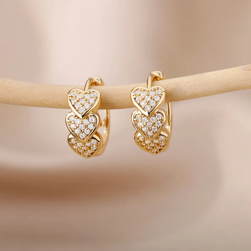 Boucles d'oreilles circulaires pour femmes, Vintage, Punk, rondes, baroques, en perles, en acier inoxydable, Clip d'oreille circulaire, bijoux cadeau Mujer L’AURA