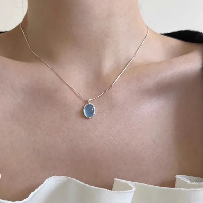 Collier Coquillage Minimaliste Argent 925 L’AURA