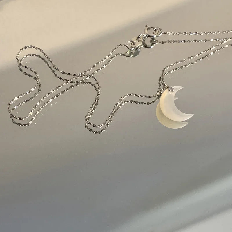 Collier Coquillage Minimaliste Argent 925 L’AURA