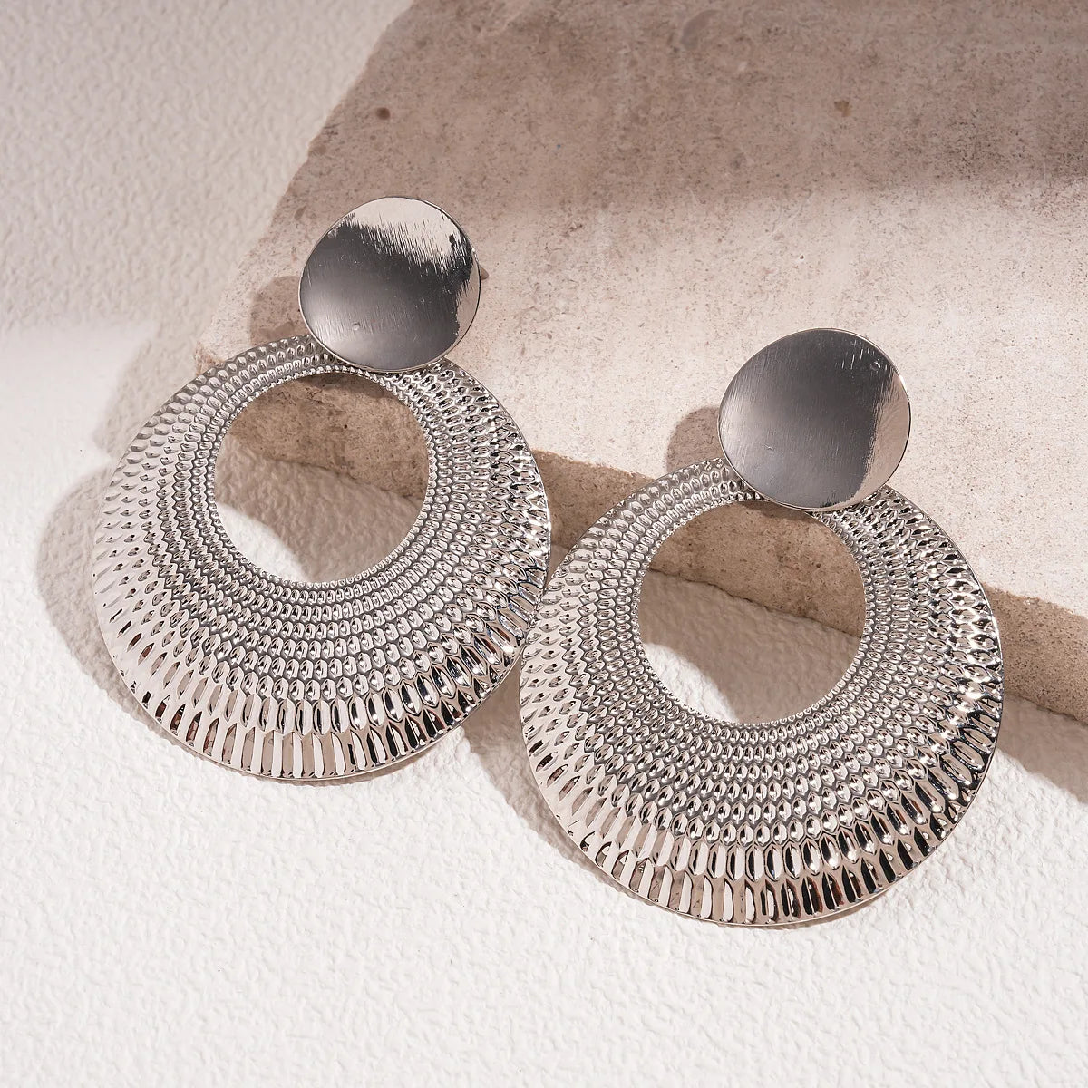 Boucles Pendantes Cercle Creux