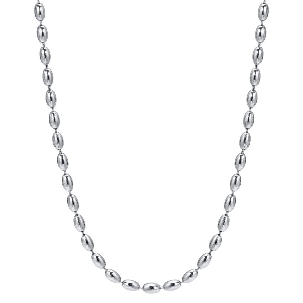 Vnox-Collier de la présidence pour femmes, collier en acier inoxydable, 18K Sweatshirts Gold Document, bijoux cadeaux pour filles, collier IkBeads JOChoker, ChimRugby L’AURA