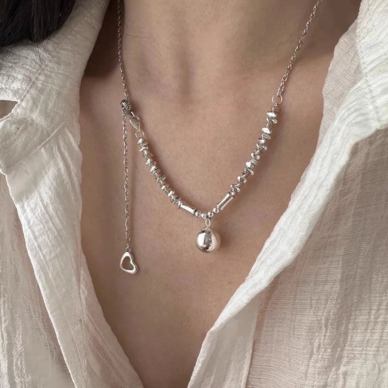 Collier Coquillage Minimaliste Argent 925 L’AURA
