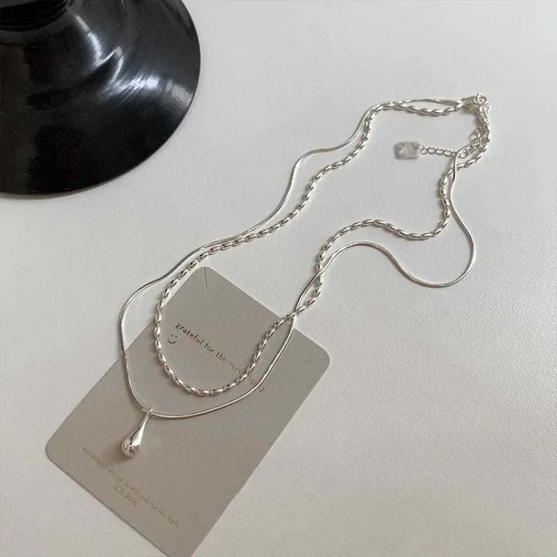 Collier Coquillage Minimaliste Argent 925 L’AURA