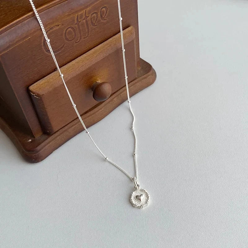 Collier Coquillage Minimaliste Argent 925 L’AURA