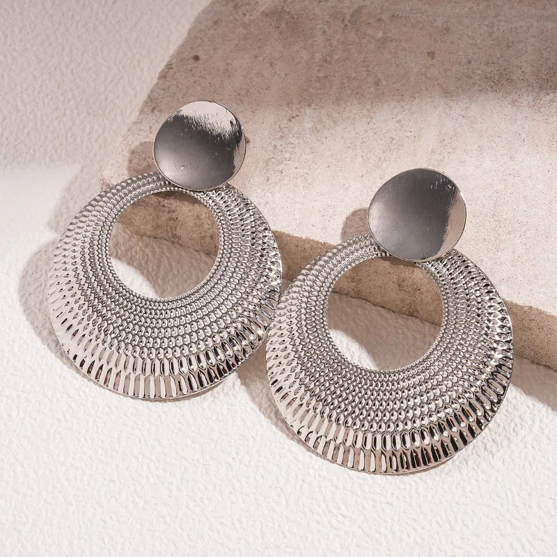 Boucles Pendantes Cercle Creux