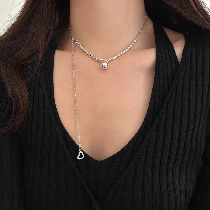 Collier Coquillage Minimaliste Argent 925 L’AURA