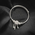 Bracelet Nœud Irrégulier Argent 925 L’AURA