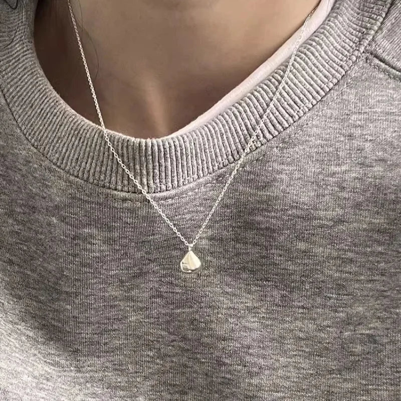 Collier Coquillage Minimaliste Argent 925 L’AURA