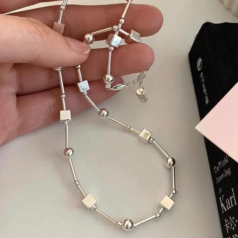 Collier Coquillage Minimaliste Argent 925 L’AURA