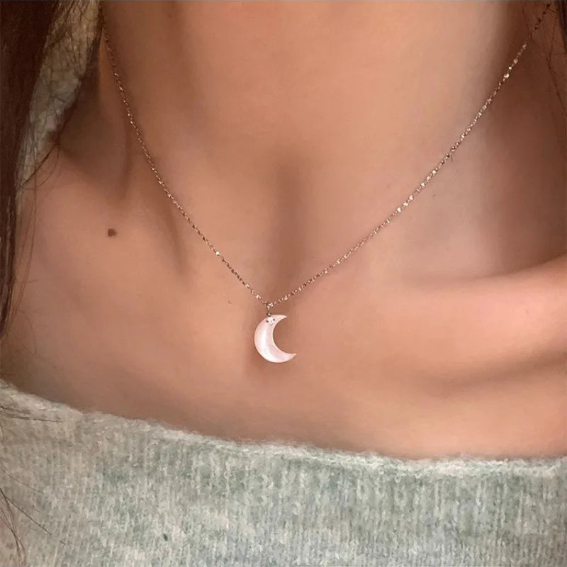 Collier Coquillage Minimaliste Argent 925 L’AURA