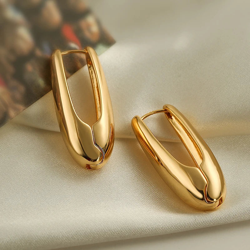 Boucles d'oreilles en acier inoxydable pour femmes et filles, étoile lisse, Zircon, métal, gros soleil, strass, boucle d'oreille, Punk Y2K, bijoux élégants L’AURA