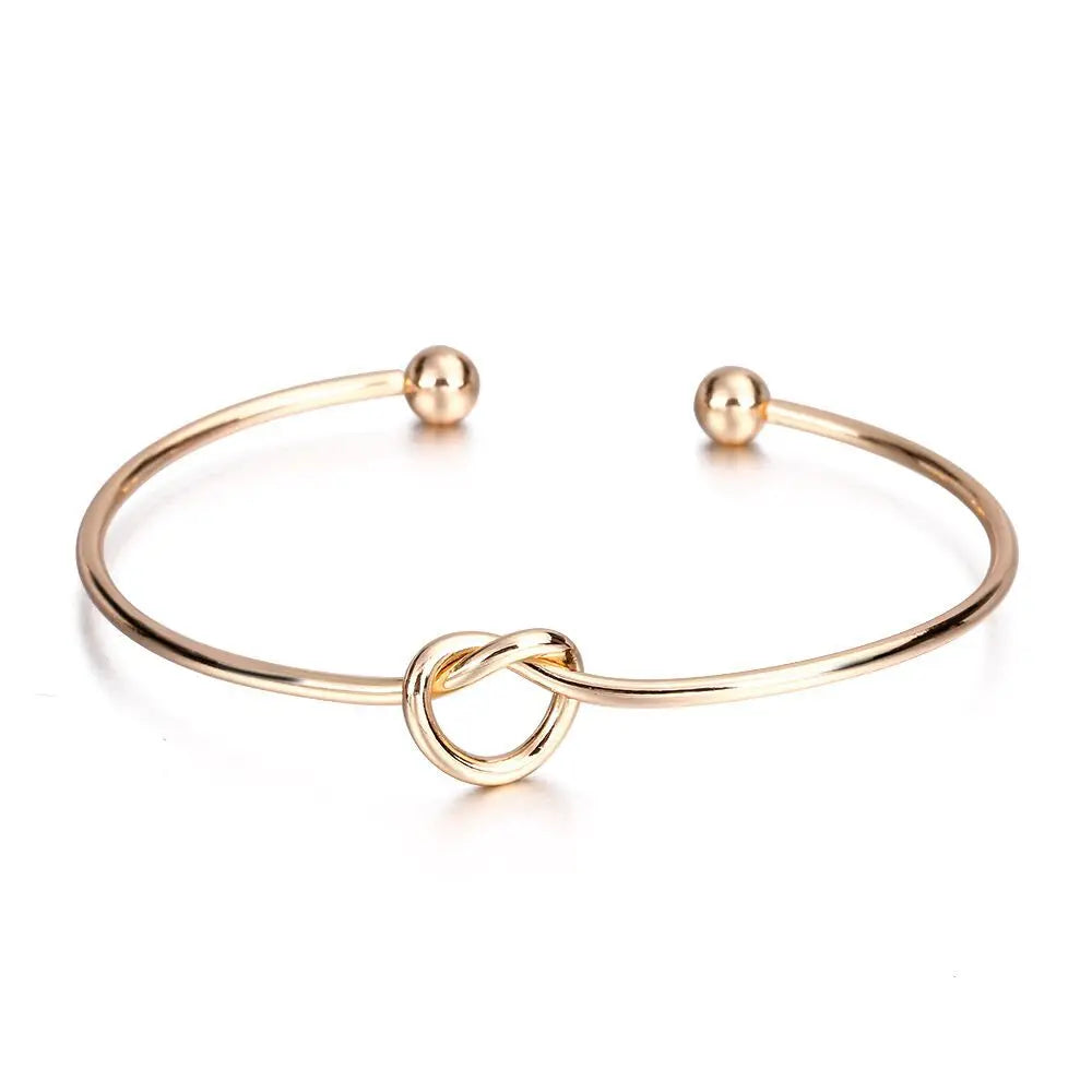 Bracelets en acier inoxydable Vintage pour hommes et femmes, Texture torsadée tissée, bijoux de déclaration, Streetwear, cadeaux gothiques L’AURA