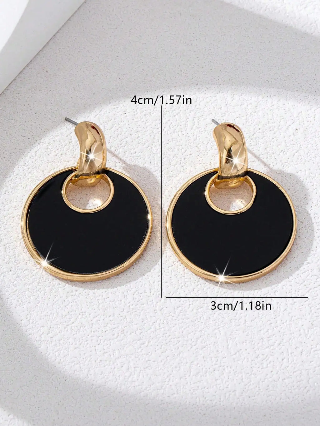 Boucles Goutte d’Huile Tendance