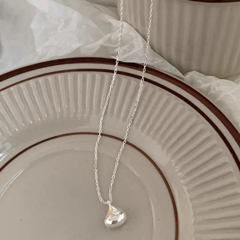 Collier Coquillage Minimaliste Argent 925 L’AURA