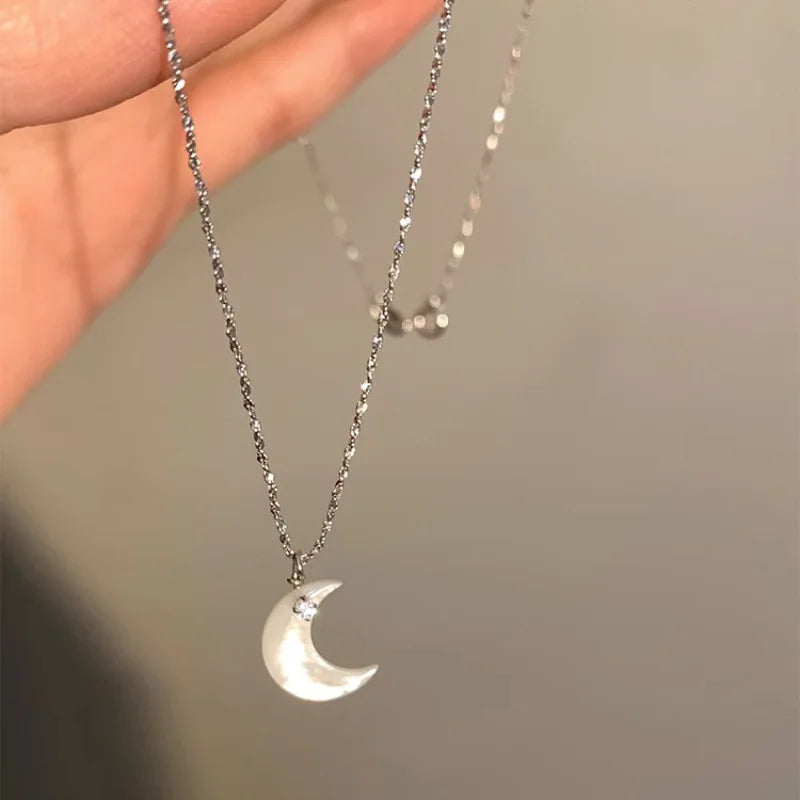 Collier Coquillage Minimaliste Argent 925 L’AURA