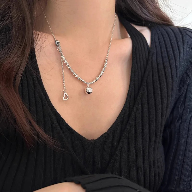 Collier Coquillage Minimaliste Argent 925 L’AURA