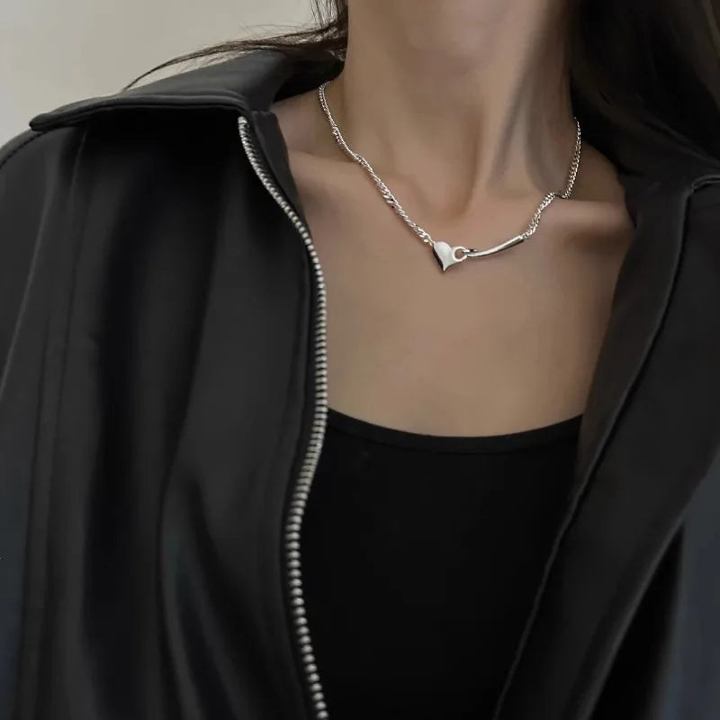 Collier Coquillage Minimaliste Argent 925 L’AURA