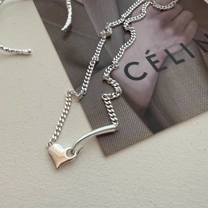 Collier Coquillage Minimaliste Argent 925 L’AURA